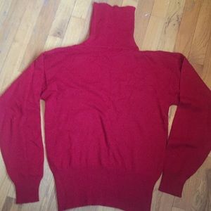 CASHMERE red sweater